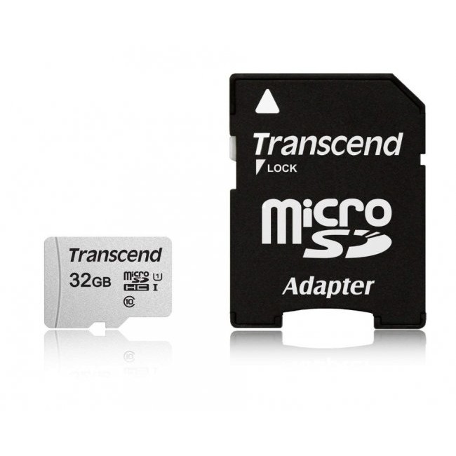 Карта памет Transcend 32GB microSD UHS-I U1  TS32GUSD300S
