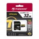 Карта памет Transcend 32GB microSDHC UHS-I U3M TS32GUSDU3M