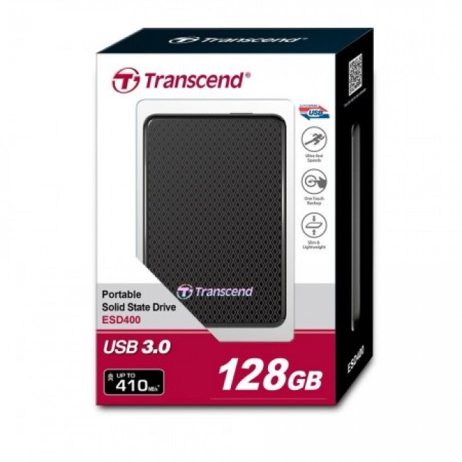 Transcend ESD400 2.5" 128GB USB 3.0 TS128GESD400K