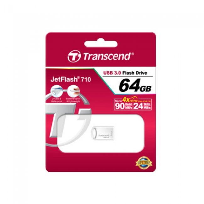 Bluetooth флашка Transcend JetFlash 710S USB 64GB 3.1 Gen1 Flash Drive
