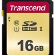 Карта памет Transcend Transcend 16GB SD Card UHS-I U1 TS16GSDC500S
