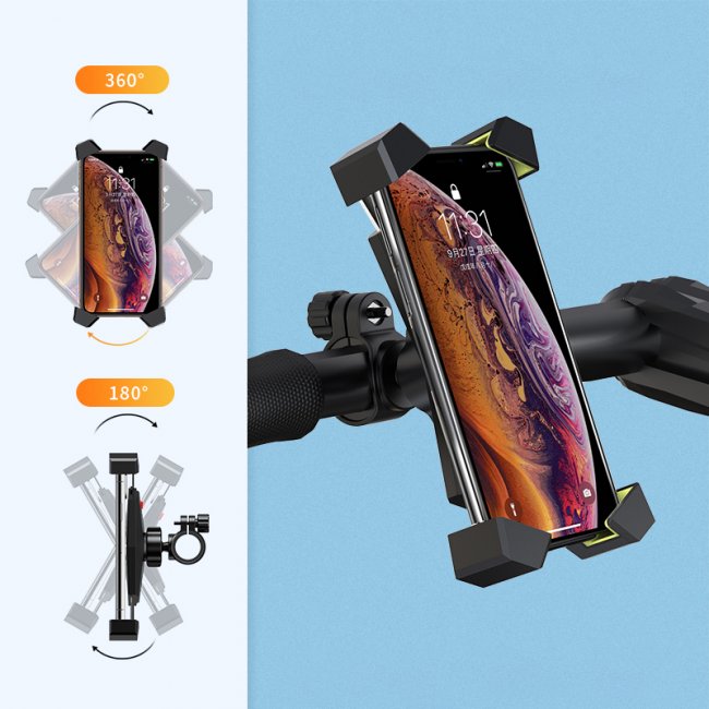 Аксесоар за велосипед UGREEN Стойка за смартфон за велосипед LP181