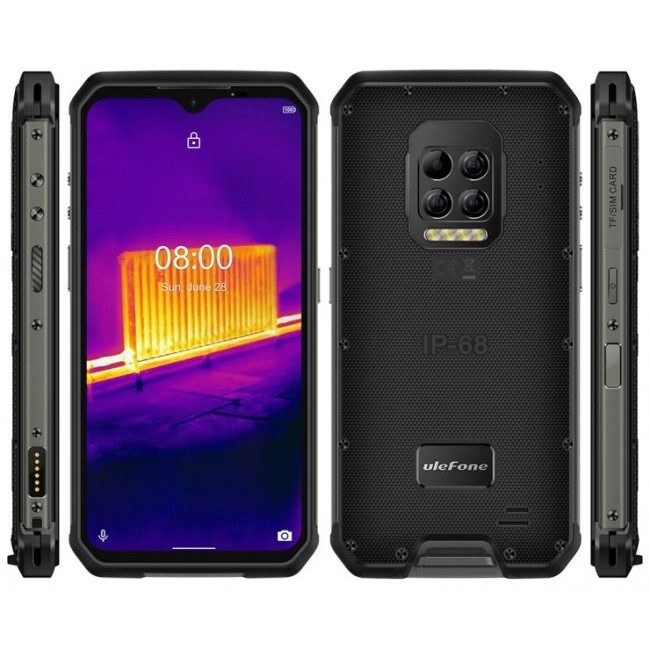Смартфон ULEFONE Armor 9 128GB 8GB RAM - ЧЕРЕН -- BLACK