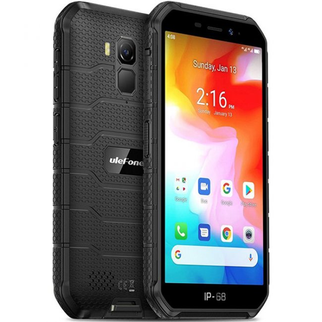 Смартфон ULEFONE Armor X7 Pro 32GB 4GB RAM - ЧЕРЕН -- BLACK