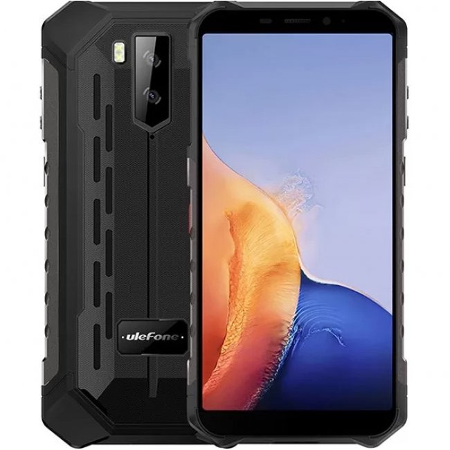 Смартфон ULEFONE Armor X9 Pro 64GB 4GB RAM - ЧЕРЕН -- BLACK