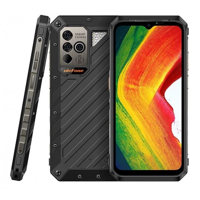 Смартфон ULEFONE Power Armor 18 5G 256GB 12GB RAM - ЧЕРЕН -- BLACK