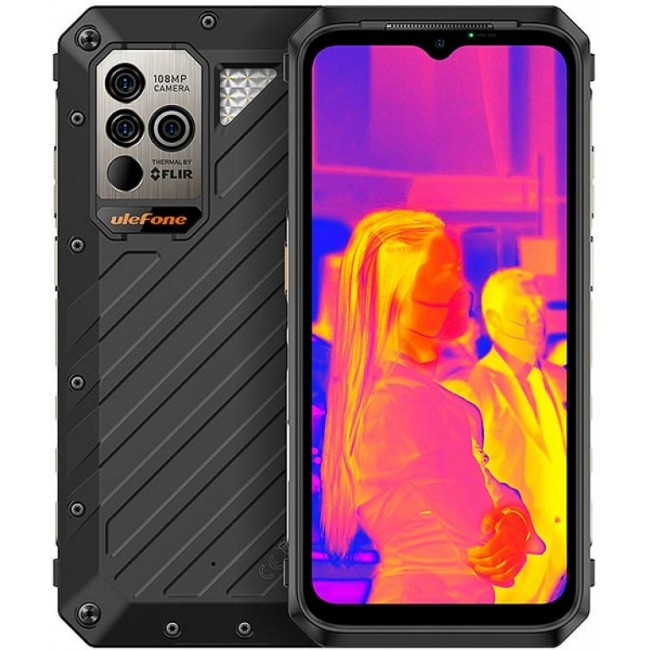 Смартфон ULEFONE Power Armor 18T 256GB 12GB RAM - ЧЕРЕН -- BLACK