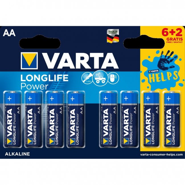 Алкална батерия VARTA AA
