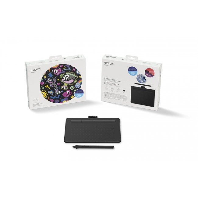Графичен таблет Wacom Intuos M Bluetooth Black CTL-6100WLK-N