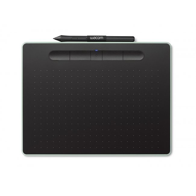 Графичен таблет Wacom Intuos S Bluetooth Pistachio CTL-4100WLE-N