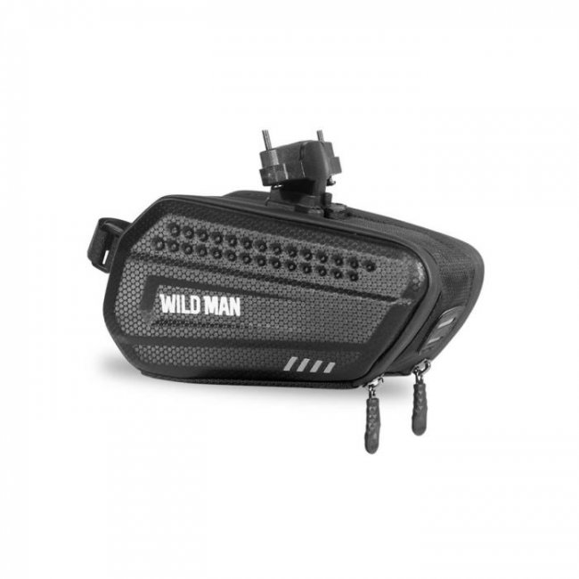Аксесоар за велосипед Wild Man Mini Rear Bike Saddle Bag ES7 Waterproof 1,2L - Водоустойчива чанта за скутер