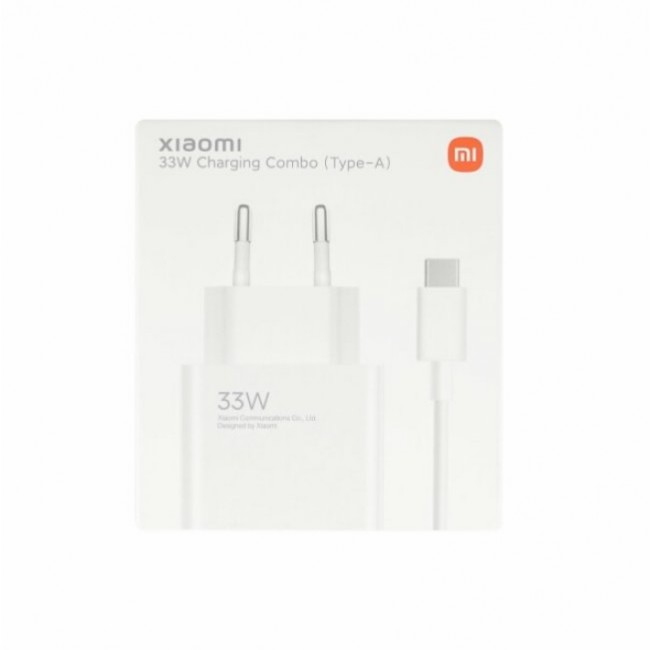 Зарядно устройство Xiaomi 33W Charging Combo (Type-A) - Оригинално зарядно с кабел