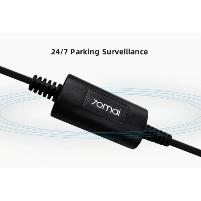 Кабел Xiaomi 70mai Hardwire Kit UP02 - Комплект захранващ кабел и мониторинг на движение