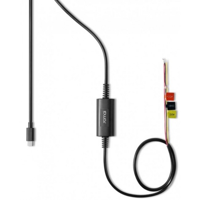 Кабел Xiaomi 70mai Hardwire Kit UP03 Type-C - Комплект захранващ кабел и мониторинг на движение