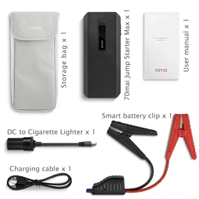 Аксесоар за кола Xiaomi 70mai Jump Starter Max Midrive PS06 18000mAh
