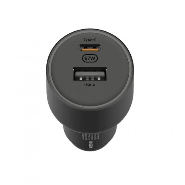 Зарядно устройство Xiaomi Car Charger 67W  (USB-A + Type C)