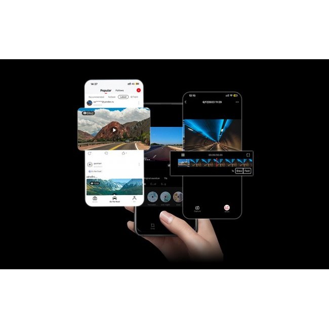 Видеорегистратор Xiaomi DDPAI N1 Dual 1296p@30fps +1080p