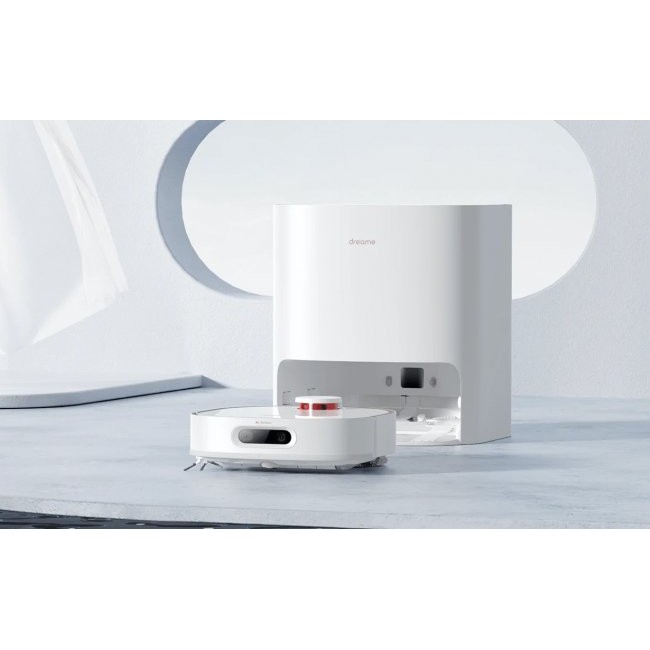 Прахосмукачка робот Dreame Bot W10 PRO Self-Cleaning Robot Vacuum Cleaner - БЯЛ -- WHITE