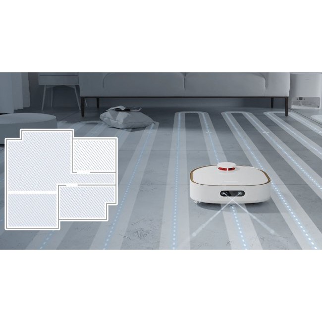 Прахосмукачка робот Dreame Bot W10 PRO Self-Cleaning Robot Vacuum Cleaner - БЯЛ -- WHITE