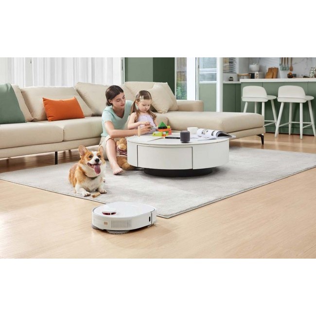 Прахосмукачка робот Dreame Bot W10 Self-Cleaning Robot Vacuum Cleaner - БЯЛ -- WHITE