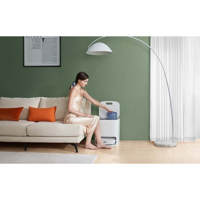 Прахосмукачка робот Dreame Bot W10 Self-Cleaning Robot Vacuum Cleaner - БЯЛ -- WHITE