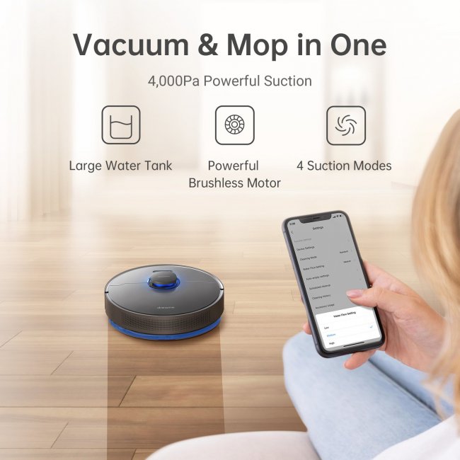 Прахосмукачка робот Xiaomi Dreame Bot Z10 Pro Robot Vacuum Cleaner