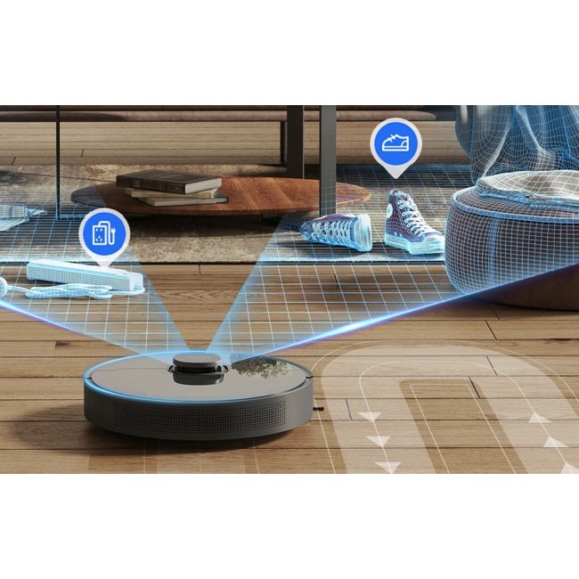 Прахосмукачка робот Dreame D10s Plus Robot Vacuum Cleaner - ЧЕРЕН -- BLACK