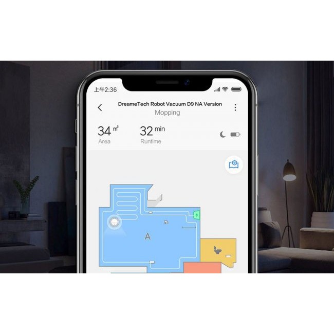 Прахосмукачка робот Xiaomi Dreame D9 Robot Vacuum Cleaner