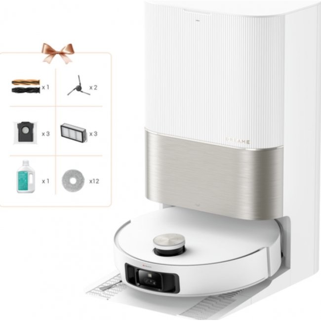 Прахосмукачка робот Dreame X50 Ultra Complete Robot Vacuum Cleaner - БЯЛ -- WHITE