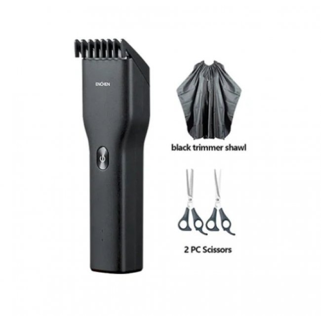 Машинка за подстригване Xiaomi Enchen BOOST Комплект - ЧЕРЕН -- BLACK