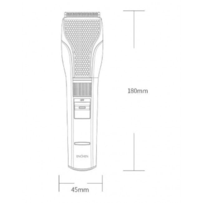 Машинка за подстригване Xiaomi ENCHEN Sharp 3 Electric Hair Clipper - ЧЕРЕН -- BLACK