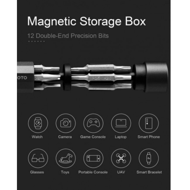 Отвертка Xiaomi Hoto 24-in-1 Precision Screwdriver Set - Комплект отвертки