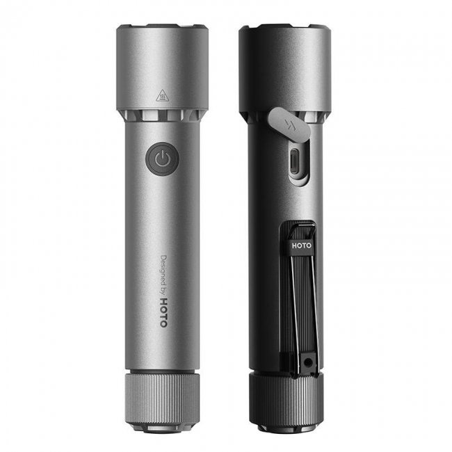 Фенер, челник Xiaomi HOTO QWSDT005 Tactical Flashlight 2300lm, IP68, 3100mAh