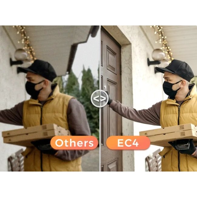 Видеонаблюдение Xiaomi Imilab EC4 Outdoor IP Camera + Gateway, IP66, FullHD 1080p