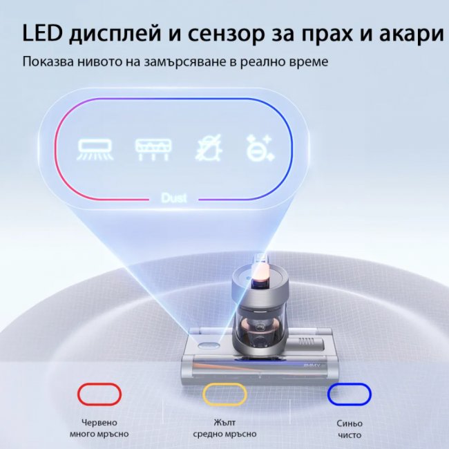 Прахосмукачка UV за матрак Xiaomi JIMMY BX7 UV Anti-Mite Vacuum Cleaner