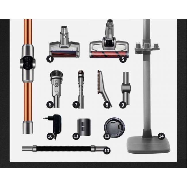 Вертикална прахосмукачка Xiaomi JIMMY H9 Pro Безжична прахосмукачка