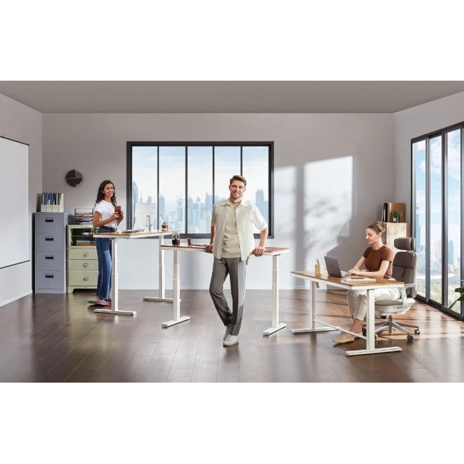 Офис бюро Kingsmith Desk ETSDI21 120см + ETSDI21 1.2M BURLYWOOD