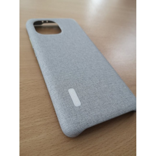 Калъф за мобилен телефон Xiaomi Mi 11 CLOTH PATTERN VEGAN LEATHER CASE - оригинален