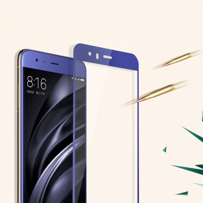 Стъклен Протектор за мобилен телефон Xiaomi Mi 6 Стъклен протектор  с пълно покритие