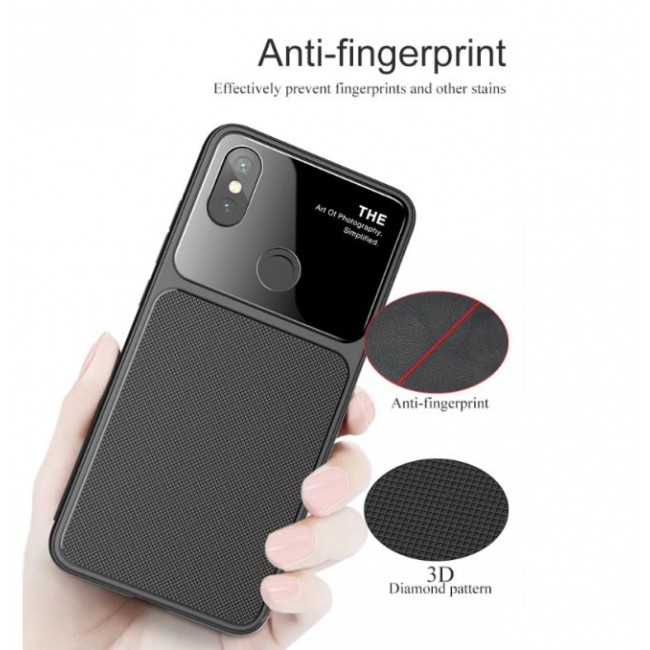 Калъф за мобилен телефон Xiaomi Mi 6X/A2 TPU case LENUO - Черен