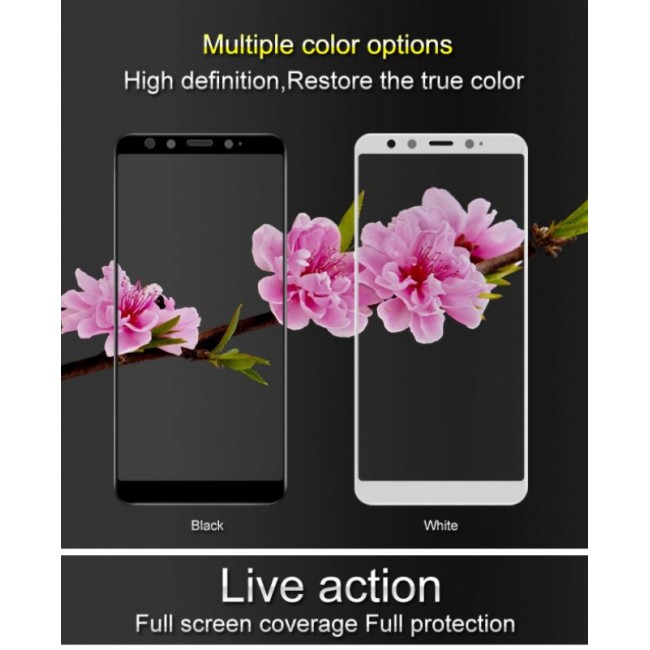 Стъклен Протектор за мобилен телефон Xiaomi Mi 6X / Mi A2 Стъклен протектор с пълно покритие