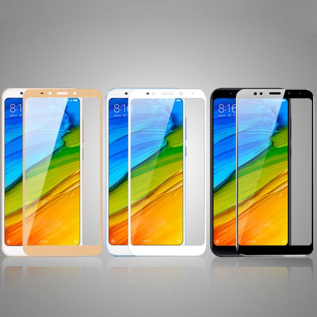 Стъклен Протектор за мобилен телефон Xiaomi Mi 6X / Mi A2 Стъклен протектор с пълно покритие