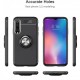 Калъф за мобилен телефон Xiaomi Mi 9 с пръстен и вградена плоча за магнитна стойка 360°