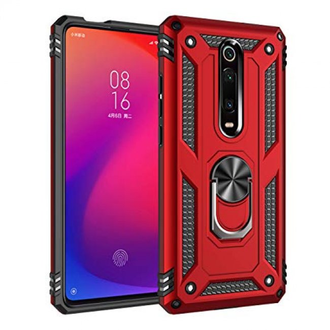 Калъф за мобилен телефон Xiaomi MI 9T/9T Pro армиран с пръстен