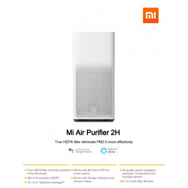 Въздухопречиствател Xiaomi Mi Air Purifier 2H
