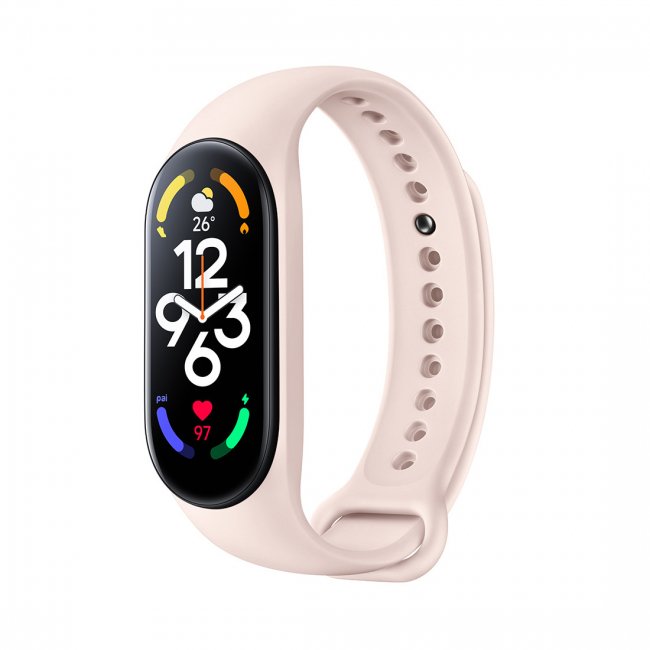 Силиконова каишка Xiaomi Mi Band 7 BHR6197GL  - РОЗОВ -- PINK