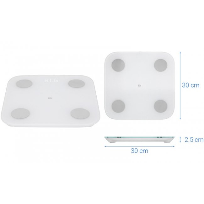 Смарт кантар Xiaomi Mi Body Composition Scale 2 кантар