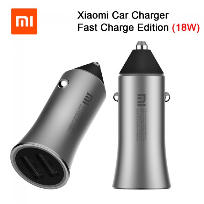Зарядно устройство Xiaomi Mi Car Charger 12V 18W Dual USB