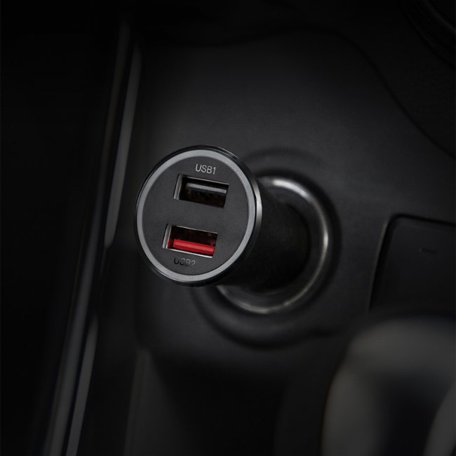 Зарядно устройство Xiaomi Mi Car Charger 12V 37W Dual Black