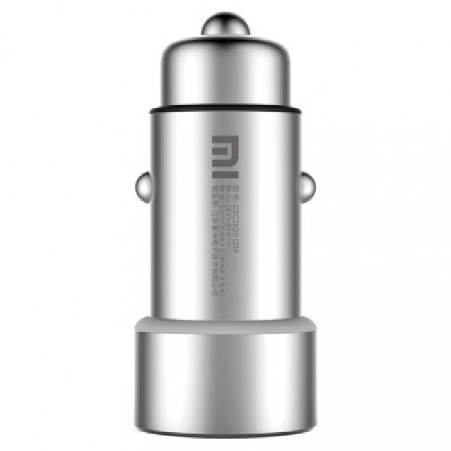 Зарядно устройство Xiaomi Mi Car Charger Dual USB Silver